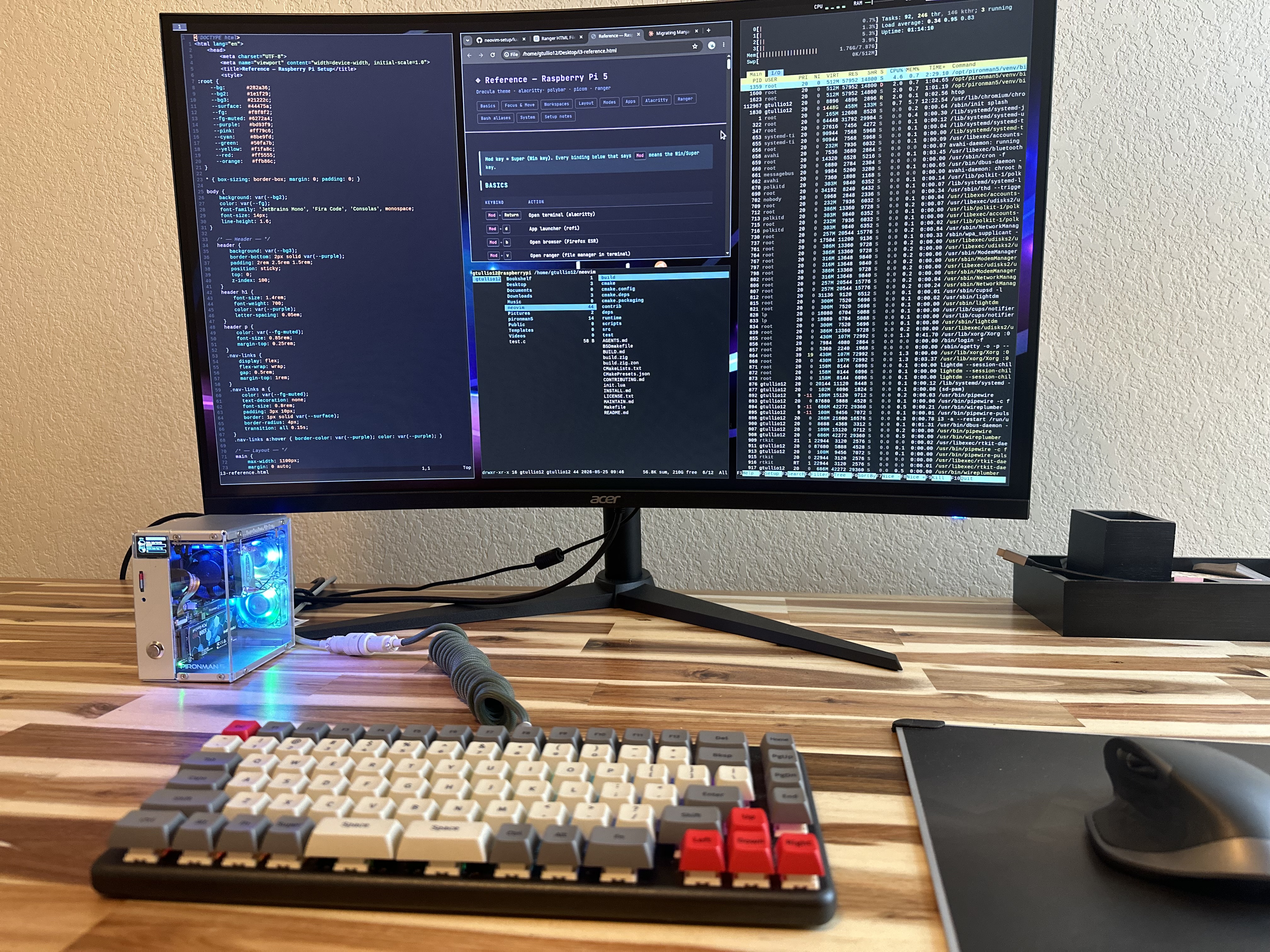 Bare Metal desktop setup